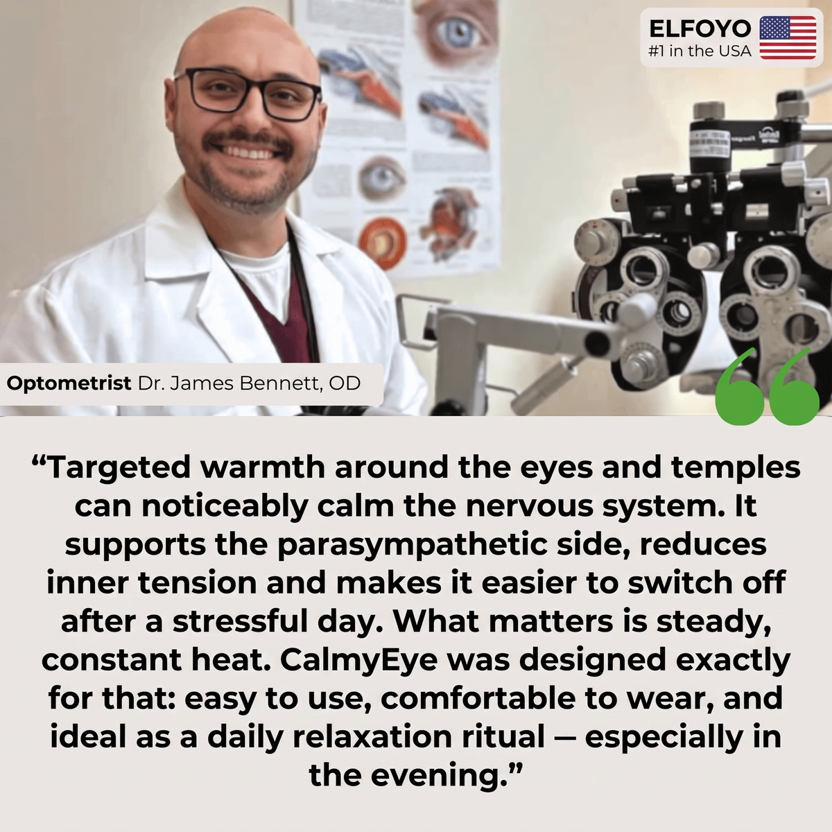 CalmyEye – Recovery for Eyes & Head