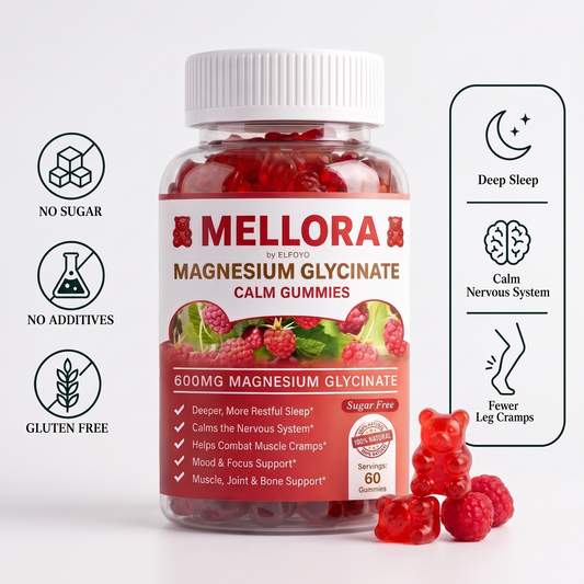Mellora Magnesium Glycinate Calm Gummies